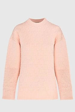 Fendi pink jumper for women 170822 - photo 1