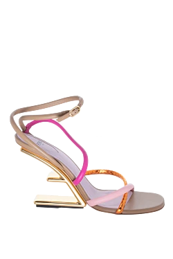 Fendi multicolored women's sandals with thin straps 170832 - photo 1