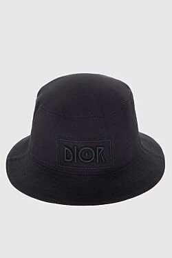 Dior панама з бавовни чорна жіноча 171371 - фото 1