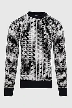 Balmain cotton beige jumper for men 171538 - photo 1