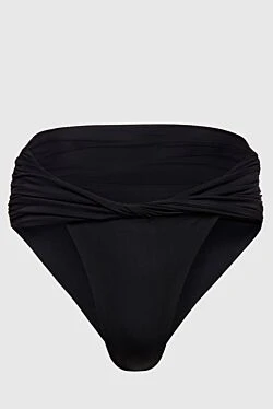 Magda Butrym women's black swimsuit bottom made of polyamide and elastane 171583 - photo 1