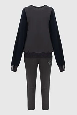 Lorena Antoniazzi walking suit made of cashmere gray for women 171893 - photo 1