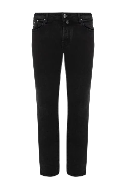 Jacob Cohen black jeans made of polyester and cotton for men 175363 - photo 1