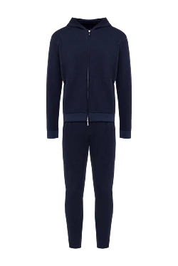 Roger Pinault men's blue walking suit made of cotton 176307 - photo 1
