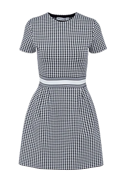 Dior сукня з віскози та поліаміду сіра 176349 - фото 1