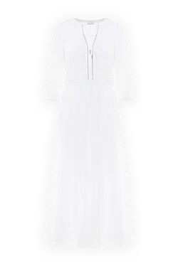 Peserico white cotton dress for women 176629 - photo 1