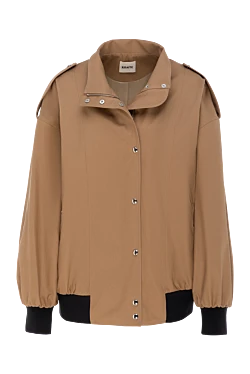 Khaite cotton and polyamide jacket for women brown 176787 - photo 1