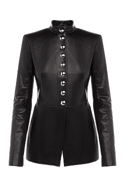 Khaite women's black jacket made of genuine leather 176788 - photo 1