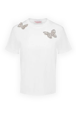 Valentino футболка жіноча біла 176997 - фото 1