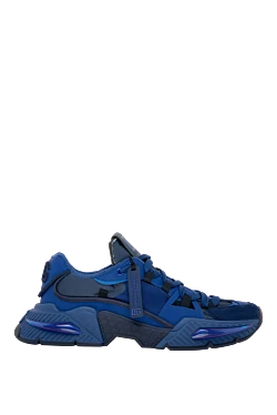 Dolce & Gabbana sneakers made of leather and nylon for men blue 177090 - photo 1