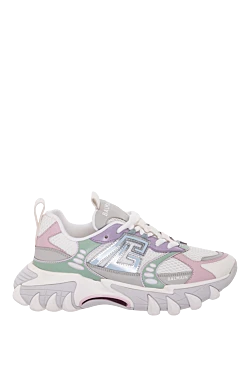Balmain women's white polyester sneakers 177555 - photo 1