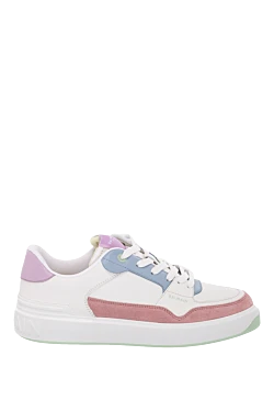 Balmain women's white leather snickers 177557 - photo 1