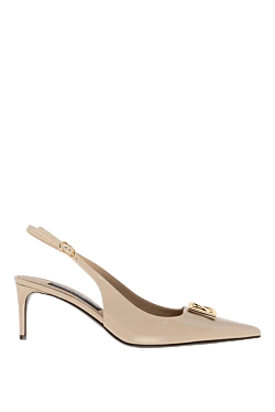 Dolce & Gabbana beige leather sandals for women 177761 - photo 1