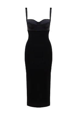 Dolce & Gabbana women's black midi dress 177769 - photo 1