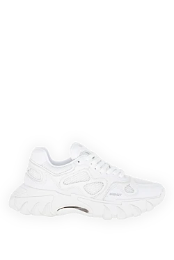 Balmain sneakers made of genuine leather for women white 177776 - photo 1