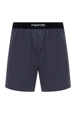 Tom Ford трусы-боксеры из хлопка мужские серые 177970 - фото 1