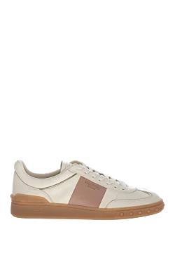 Valentino white women's genuine leather sneakers 178107 - photo 1
