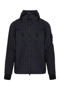 Stone Island куртка из полиамида и эластана черная мужская 178498 - фото 1