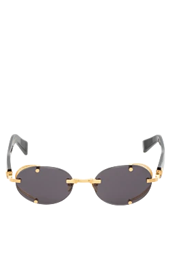 Balmain women's yellow metal sunglasses 178644 - photo 1