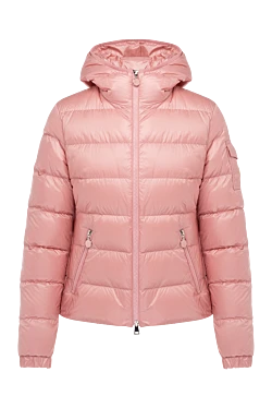 Moncler куртка з поліаміду жіноча рожева 178741 - фото 1