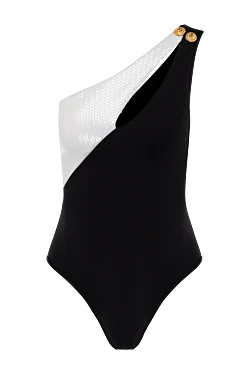 Balmain women's black swimsuit made of polyamide and elastane 179003 - photo 1