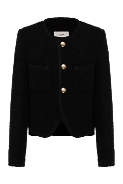 Celine jacket for women black 179186 - photo 1
