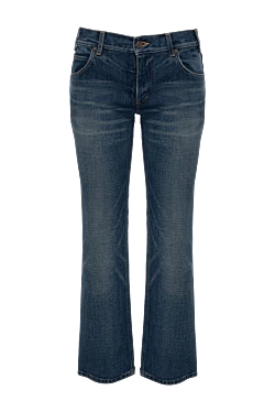Celine women's blue jeans made of cotton 179265 - photo 1