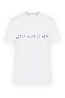 Givenchy футболка жіноча біла з бавовни 179864 - фото 1