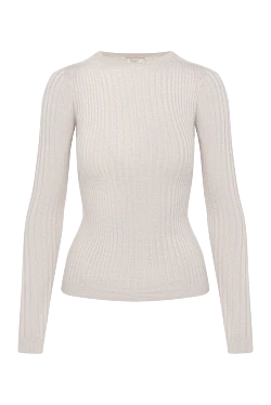 Peserico beige women's jumper made of viscose and polyester. 179921 - photo 1