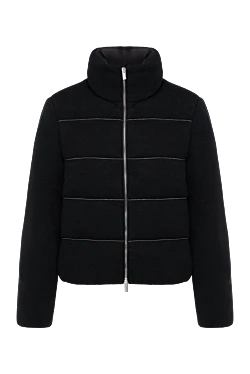 Peserico women's black alpaca and nylon jacket 179950 - photo 1