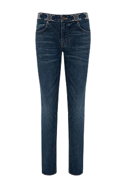 Celine women's blue jeans made of cotton and elastane. 180325 - photo 1