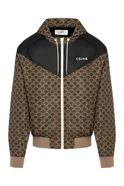 Celine men's hooded jacket brown 180465 - photo 1