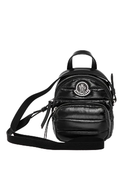 Moncler сумка повседневная черная женская черная 180586 - фото 1