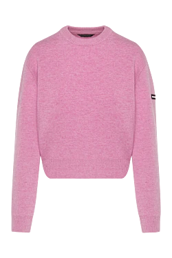 Balenciaga women's pink jumper with logo. 180604 - photo 1