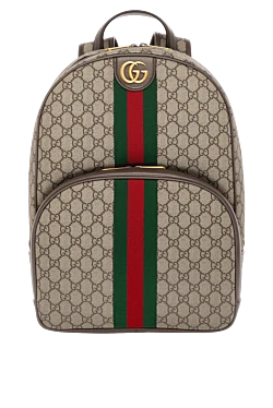 Gucci рюкзак чоловічий ophidia бежевий 180726 - фото 1