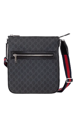 Gucci black men's shoulder bag with logo 180729 - photo 1