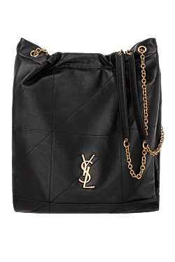 Saint Laurent сумка jamie в виде мешочка из мягкой наппы 180789 - фото 1