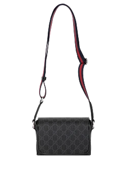 Gucci gg supreme mini crossbody bag in gray 180819 - photo 1