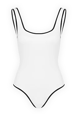 Alex Riviere mer one piece white swimsuit with black trim 184836 - photo 1