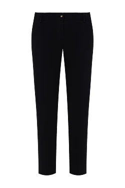 Dolce & Gabbana брюки женские зауженные черные из шерсти 184869 - фото 1