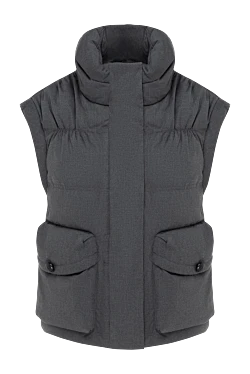 Interdee gray women's vest with large pockets 185012 - photo 1