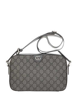 Gucci small men's shoulder bag ophidia gray 185220 - photo 1