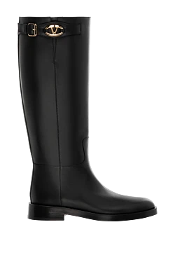 Valentino черевики vlogo the bold edition чорні жіночі 185405 - фото 1