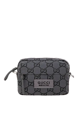 Gucci men's shoulder bag gray 185526 - photo 1