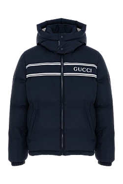 Gucci куртка классического кроя с набивкой и принтом 185560 - фото 1