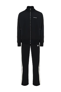 Palm Angels мужской спортивный костюм с полосками черный 185970 - фото 1