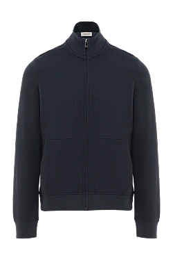 Corneliani men's blue sports jacket with zipper 186639 - photo 1