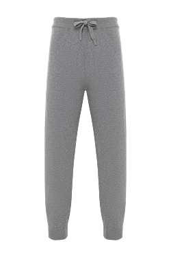 Corneliani серые брюки из хлопкового джерси мужские 186649 - фото 1