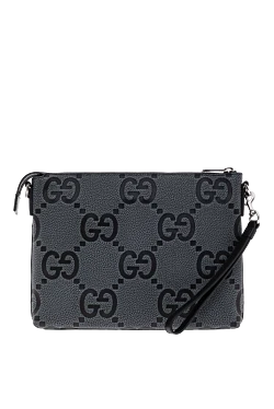 Gucci medium gg messenger bag gray men's 186735 - photo 1