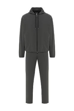 Tombolini gray-green walking suit with hood 186915 - photo 1